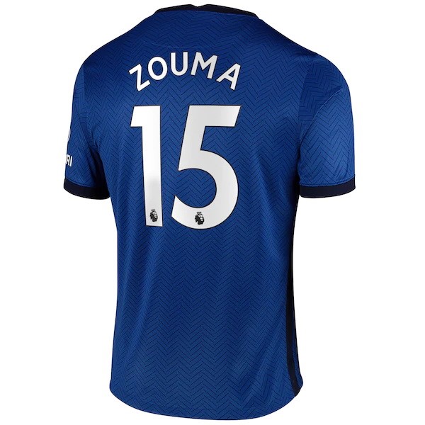 Camiseta Chelsea NO.15 Zouma 1ª Kit 2020 2021 Azul